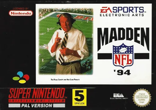 Madden NFL '94 (Europe)